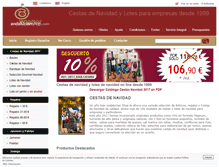 Tablet Screenshot of andalucianshop.com